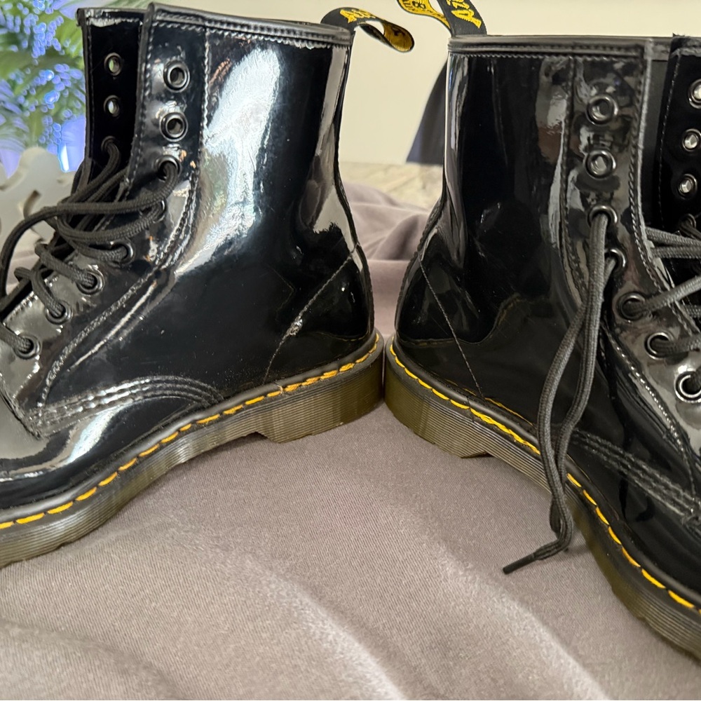 Dr. Martens Black Lace Up Boots